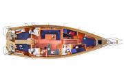 Pôdorys - BAVARIA 51 CRUISER